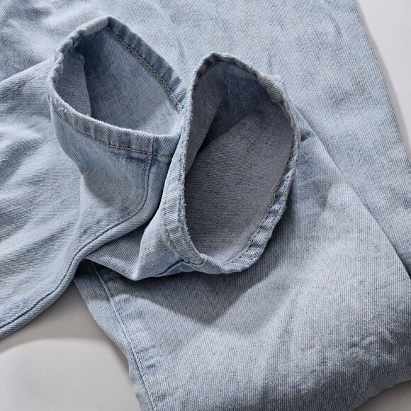 AG Adriano Goldschmied Jeans Womens 28R Blue High Rise Ex Boyfriend Slouchy Slim - Picture 15 of 16